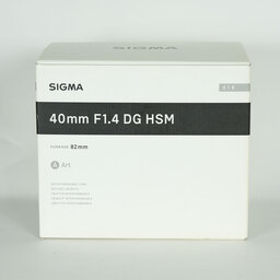 SIGMA 40mm F1.4 DG HSM｜Art [キヤノンEF用]