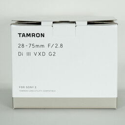 TAMRON 28-75mm F/2.8 Di III VXD G2 (Model A063) [ソニーE用]