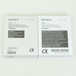 SONY FE 85mm F1.8 SEL85F18 SONY FE 85mm F1.8 SEL85F18