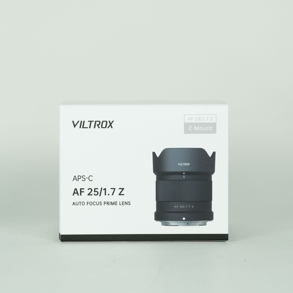 VILTROX AF 25mm F1.7 AIR STM ASPH ED IF（ニコンZ用） ブラックの