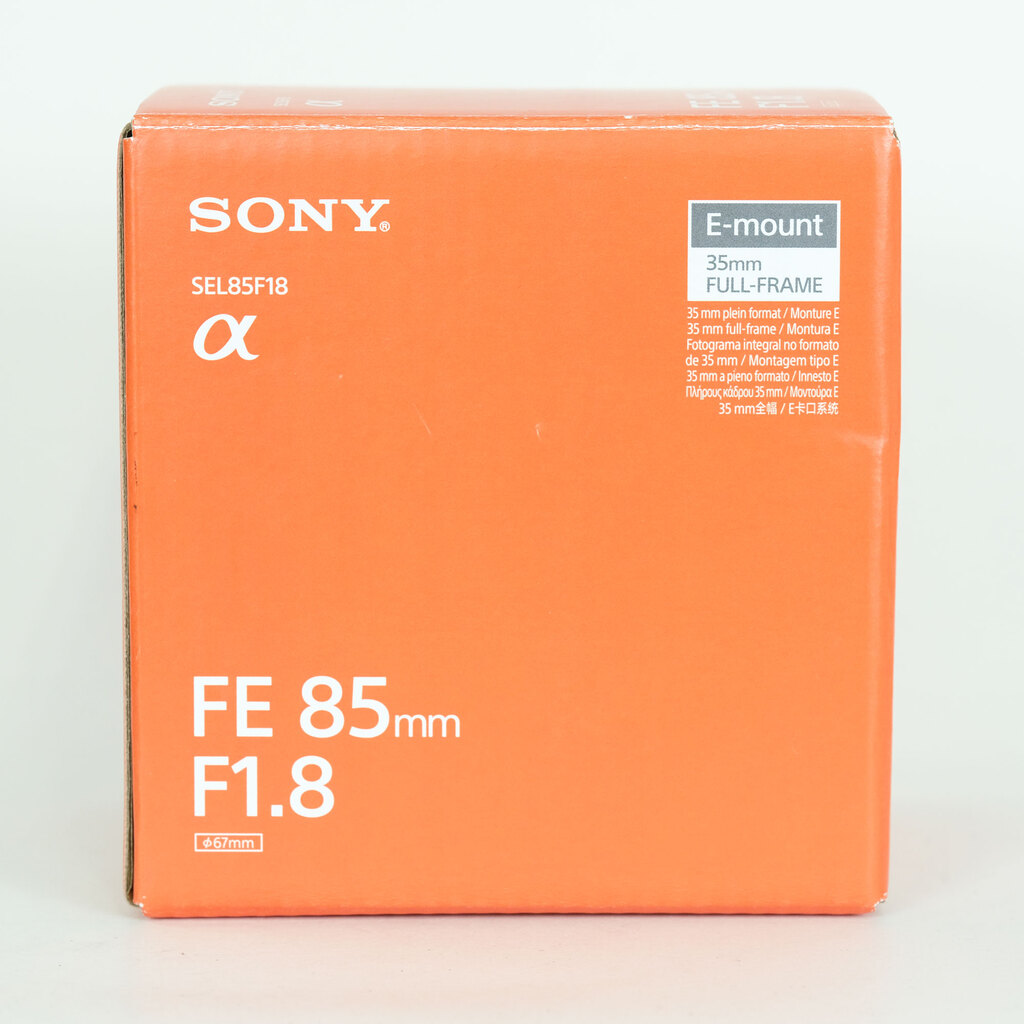 SONY FE 85mm F1.8 SEL85F18