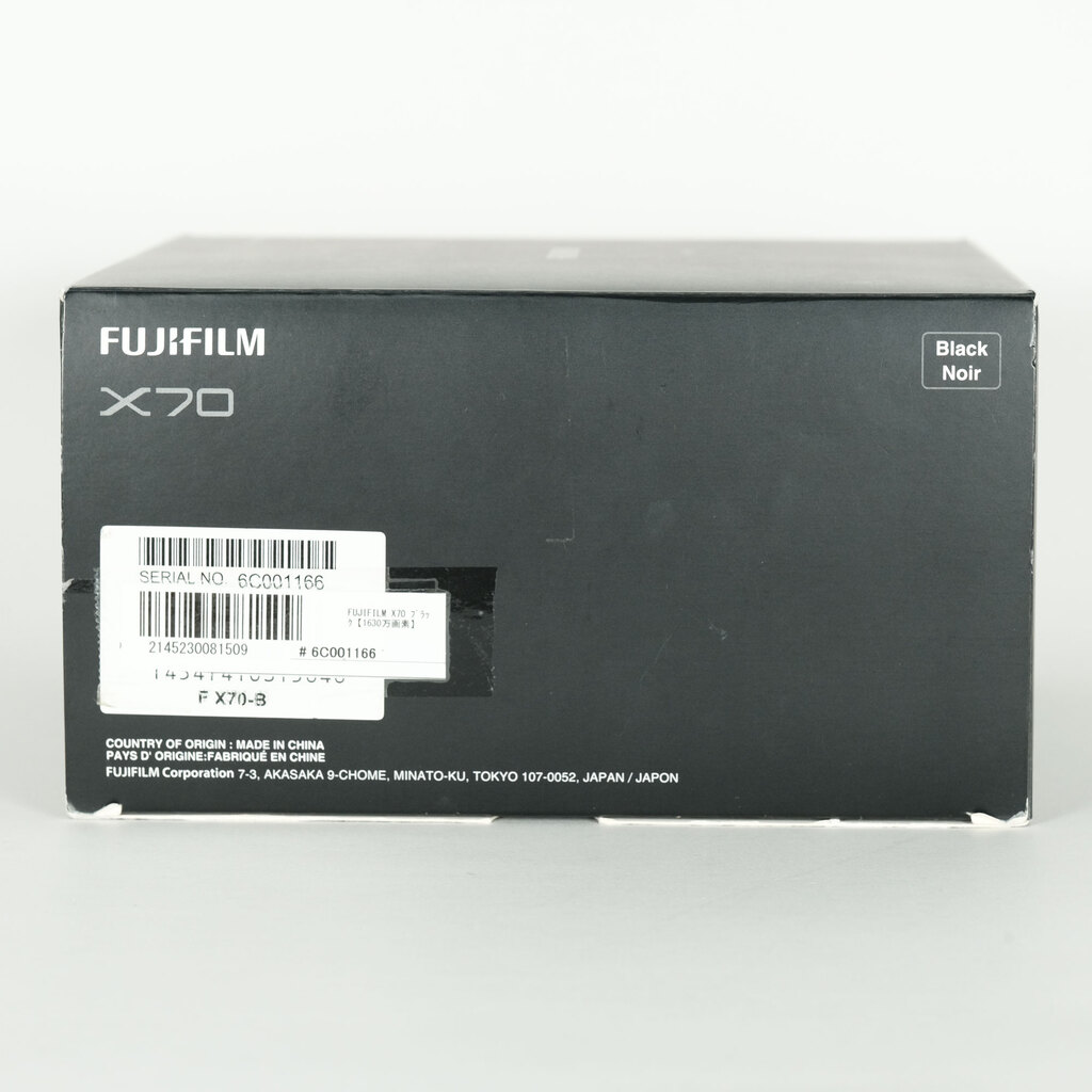 FUJIFILM X70 ブラック
