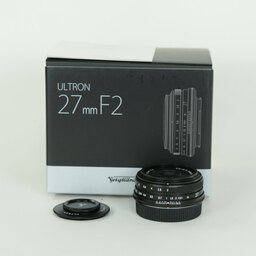 Voigtlander ULTRON 27mm F2［フジフイルムX用］