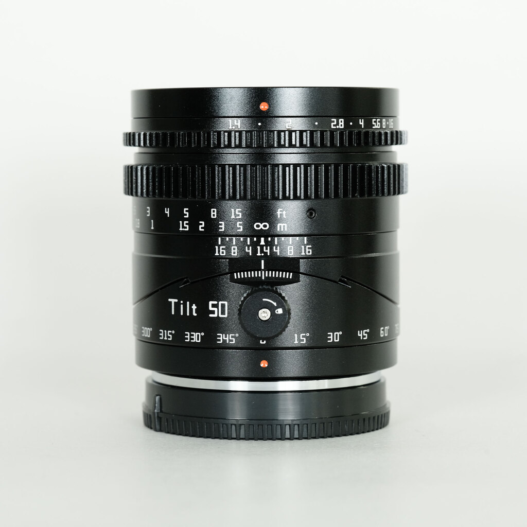 TTArtisan Tilt 50mm F1.4 SONY Eマウント 銘匠光学 銘匠光学 TTArtisan Tilt 50mm f/1.4 ティルトレンズ | 焦点工房