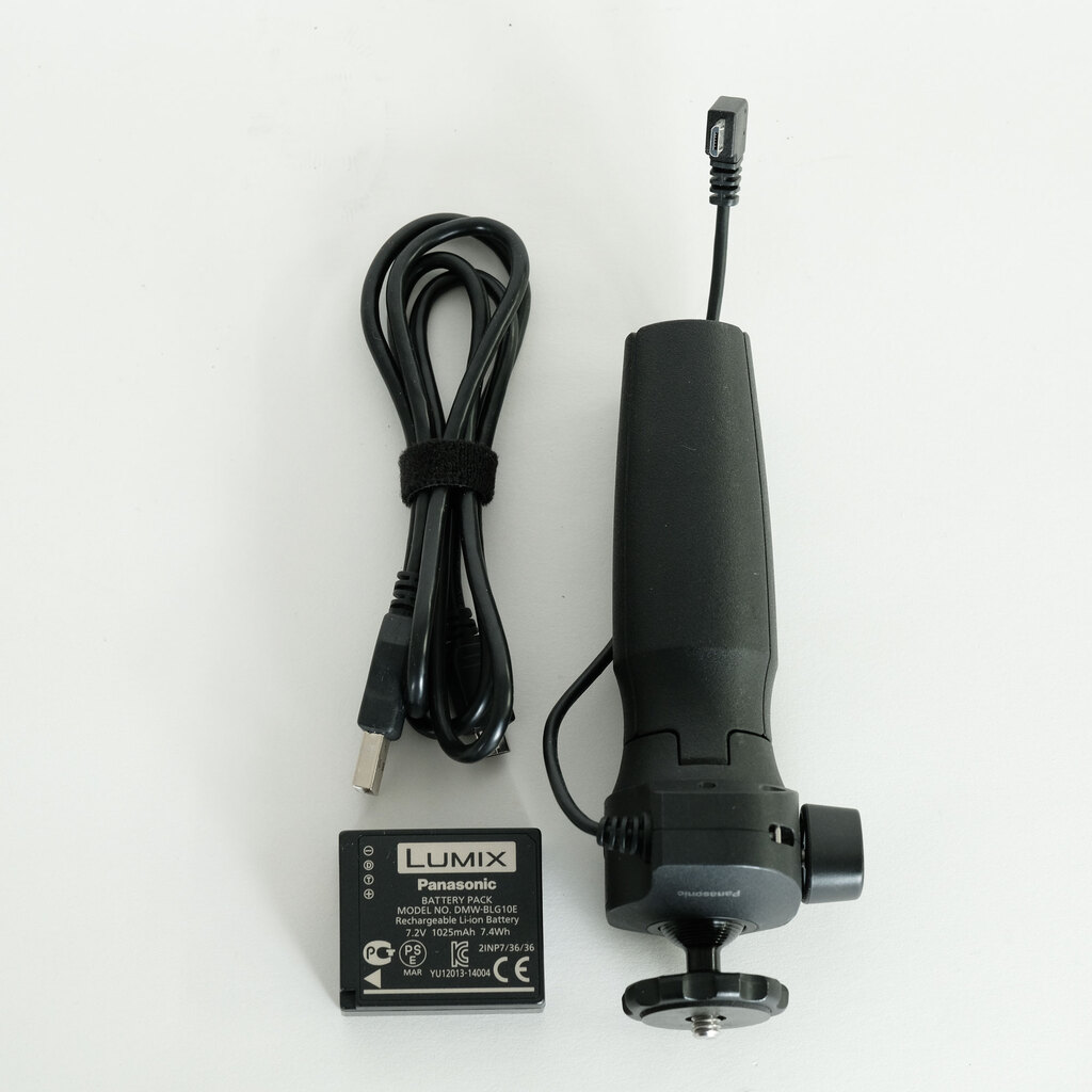 Panasonic LUMIX DC-G100V 標準ズームレンズ ＋ トライポッドグリップキット