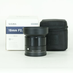 SIGMA A 19mm F2.8 DN (ソニーE用)　ブラック