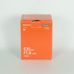 SONY E 35mm F1.8 OSS SEL35F18
