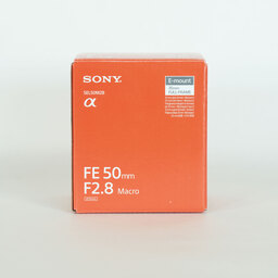 SONY FE 50mm F2.8 Macro SEL50M28
