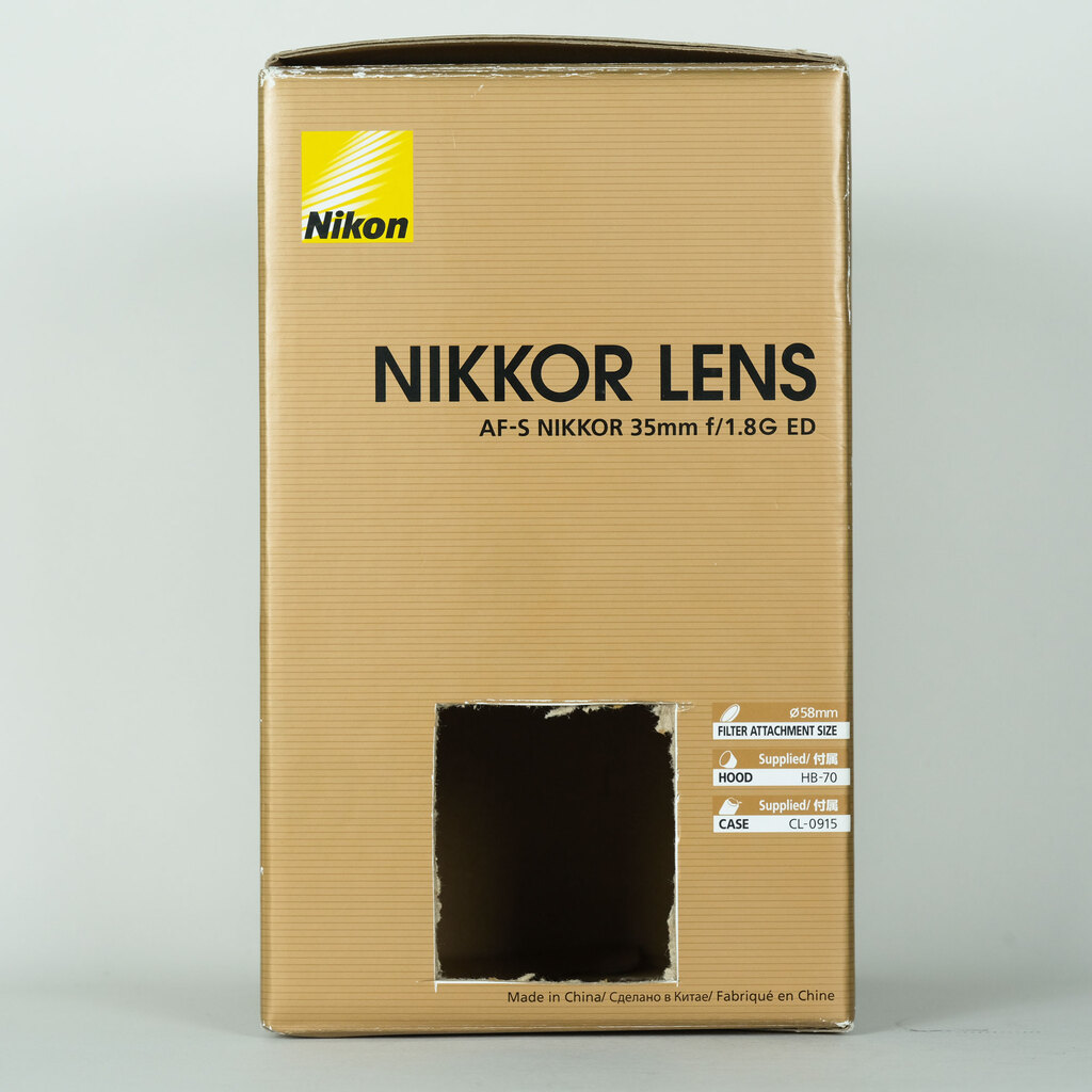 Nikon AF-S NIKKOR 35mm f/1.8G ED