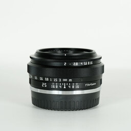 銘匠光学 TTArtisan 25mm F2 C (フジフイルムX用) ブラック