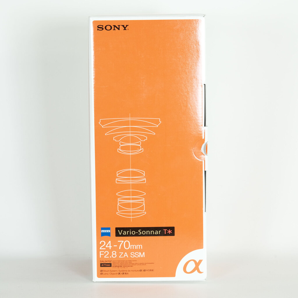 SONY Vario-Sonnar T* 24-70mm F2.8 ZA SSM SAL2470Z