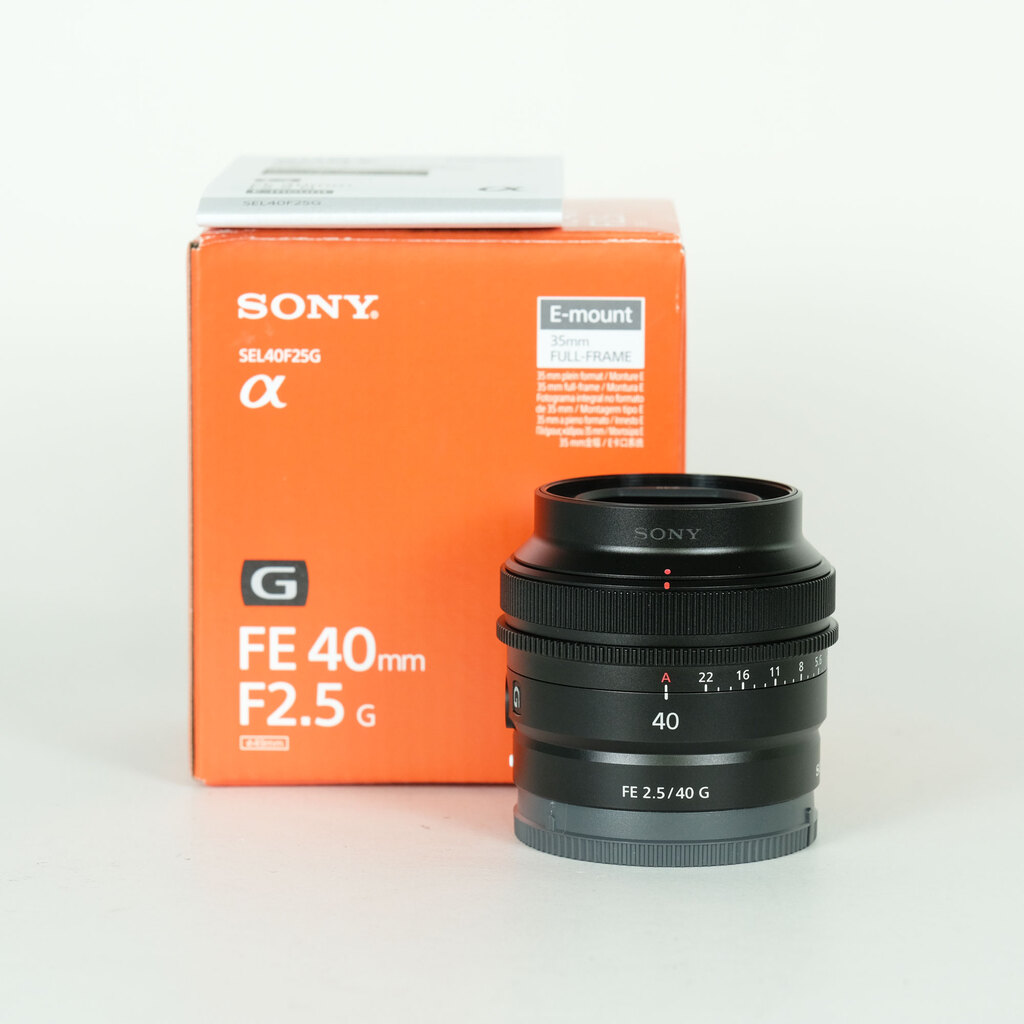 SEL40F25G （新品未使用） SONY FE 40mm F2.5 G SEL40F25Gの出品 | ONE SCENE（ワンシーン）