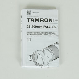 TAMRON 28-200mm F/2.8-5.6 Di III RXD (Model A071) [ソニーE用]