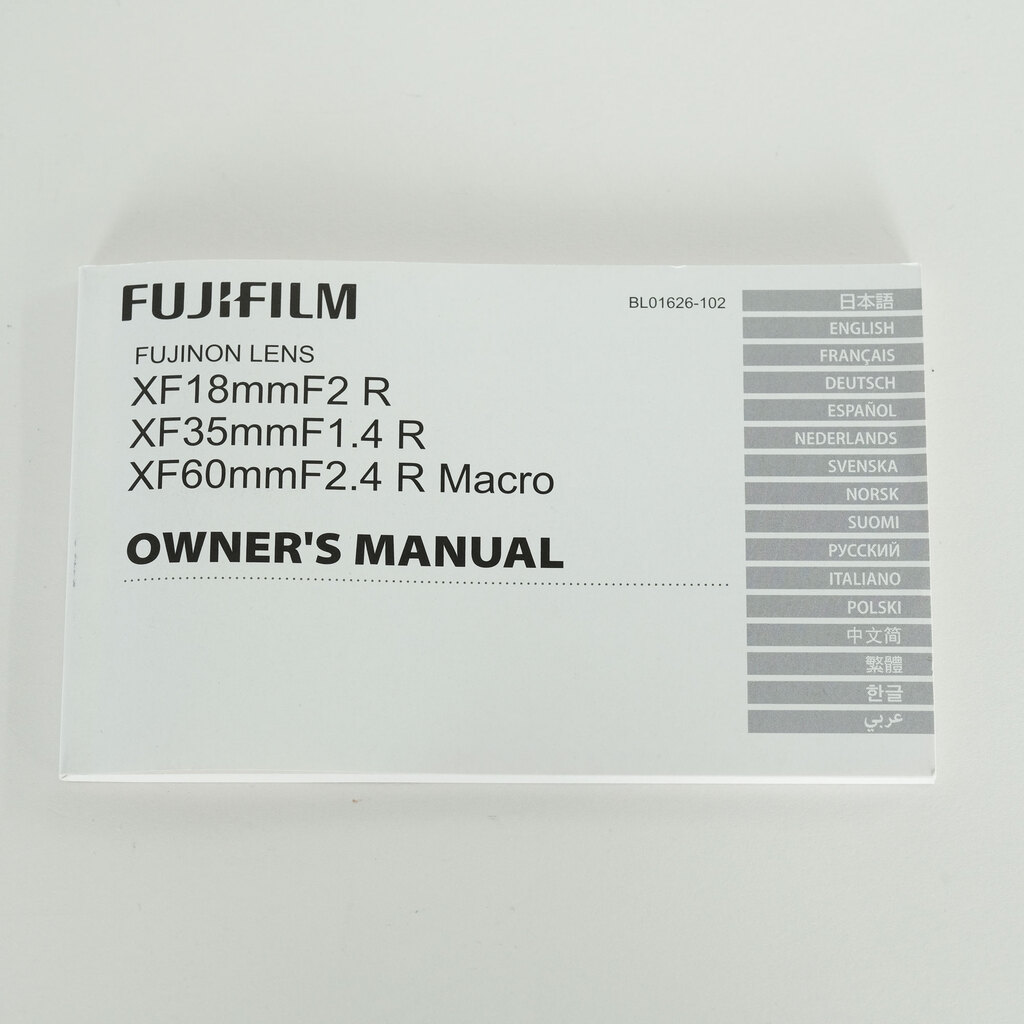 FUJIFILM XF60mmF2.4 R Macro