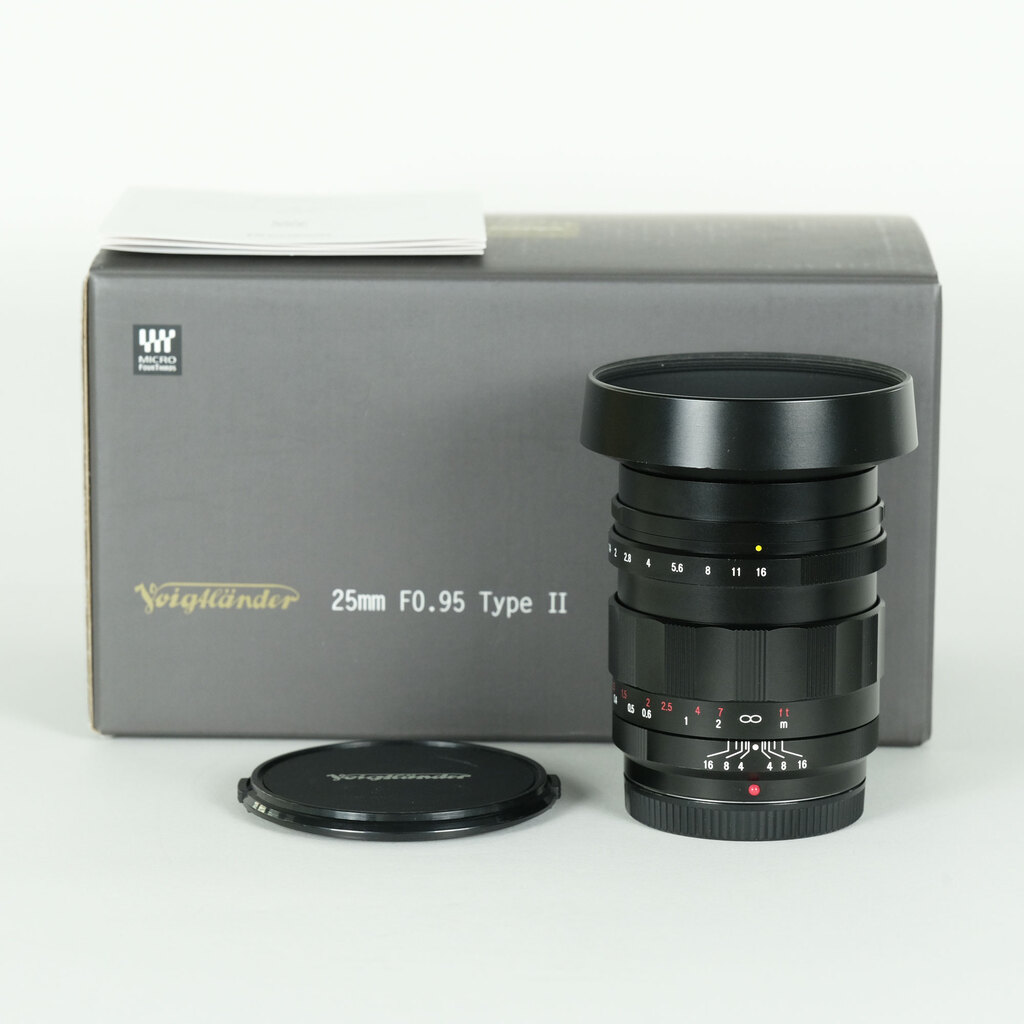Voigtlander NOKTON 25mm F0.95 Type II [�}�C�N���t�H�[�T�[�Y�p]