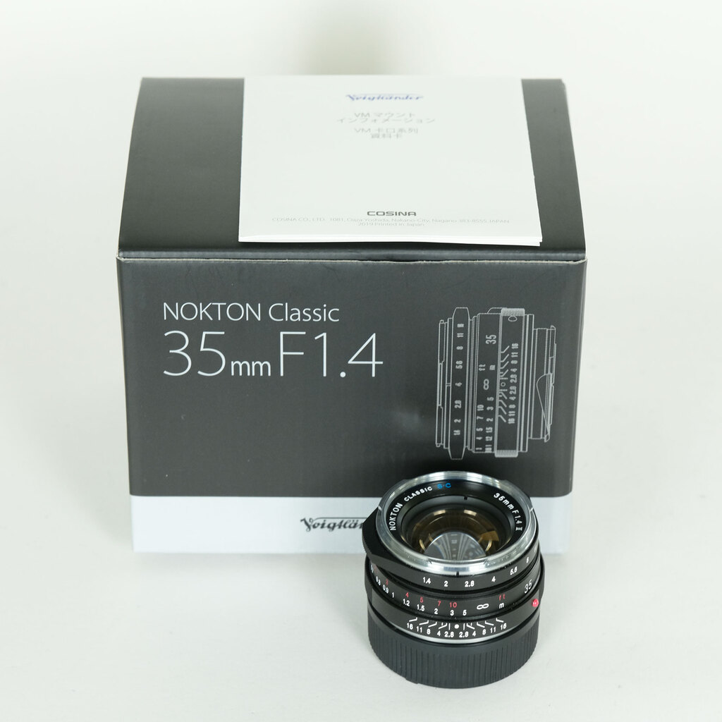 Voigtlander NOKTON Classic 35mm F1.4 II SC VM [ライカM用]