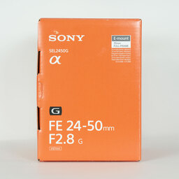 SONY FE 24-50mm F2.8 G SEL2450G