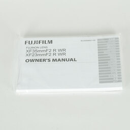 FUJIFILM XF23mmF2 R WR FUJIFILM XF23mmF2 R WR