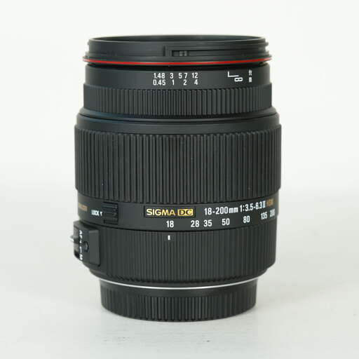 SIGMA 18-200mm F3.5-6.3 II DC OS HSM (シグマSA用)