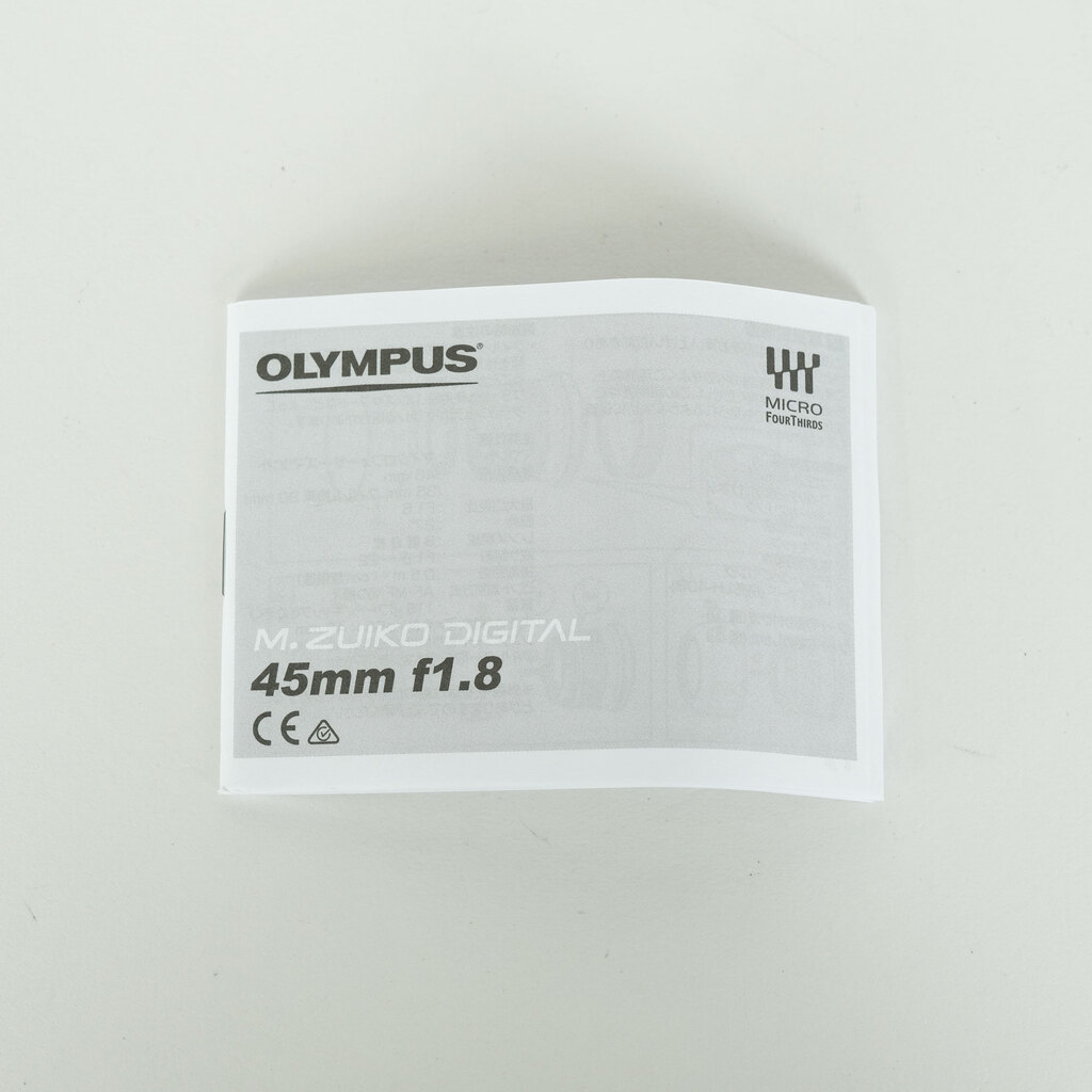 OLYMPUS M.ZUIKO DIGITAL 45mm F1.8