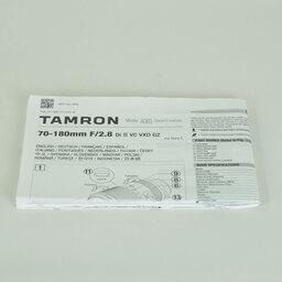 TAMRON 70-180mm F/2.8 Di III VC VXD G2（Model A065） [ソニーE用]