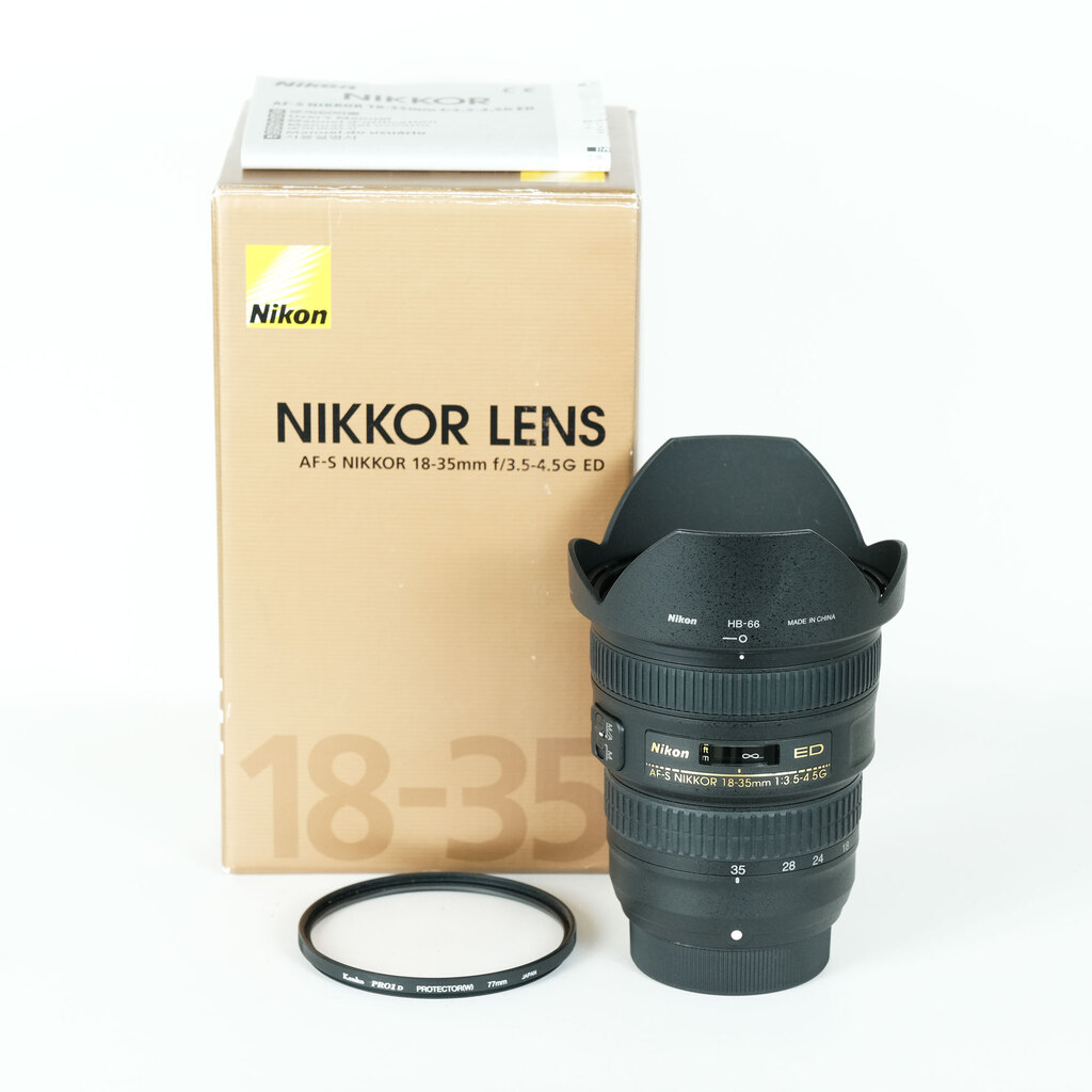 Nikon AF-S NIKKOR 18-35mm F3.5–4.5 G ED