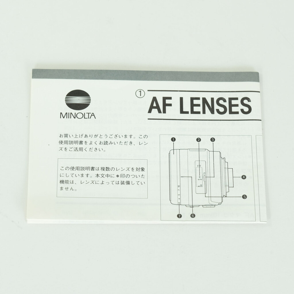 MINOLTA AF 85mm F1.4