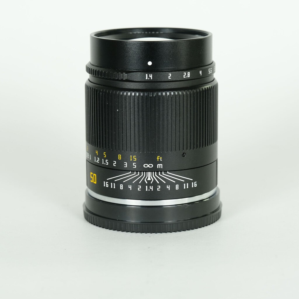 銘匠光学 TTArtisan 50mm F1.4 ASPH (ソニーE用)ブラック