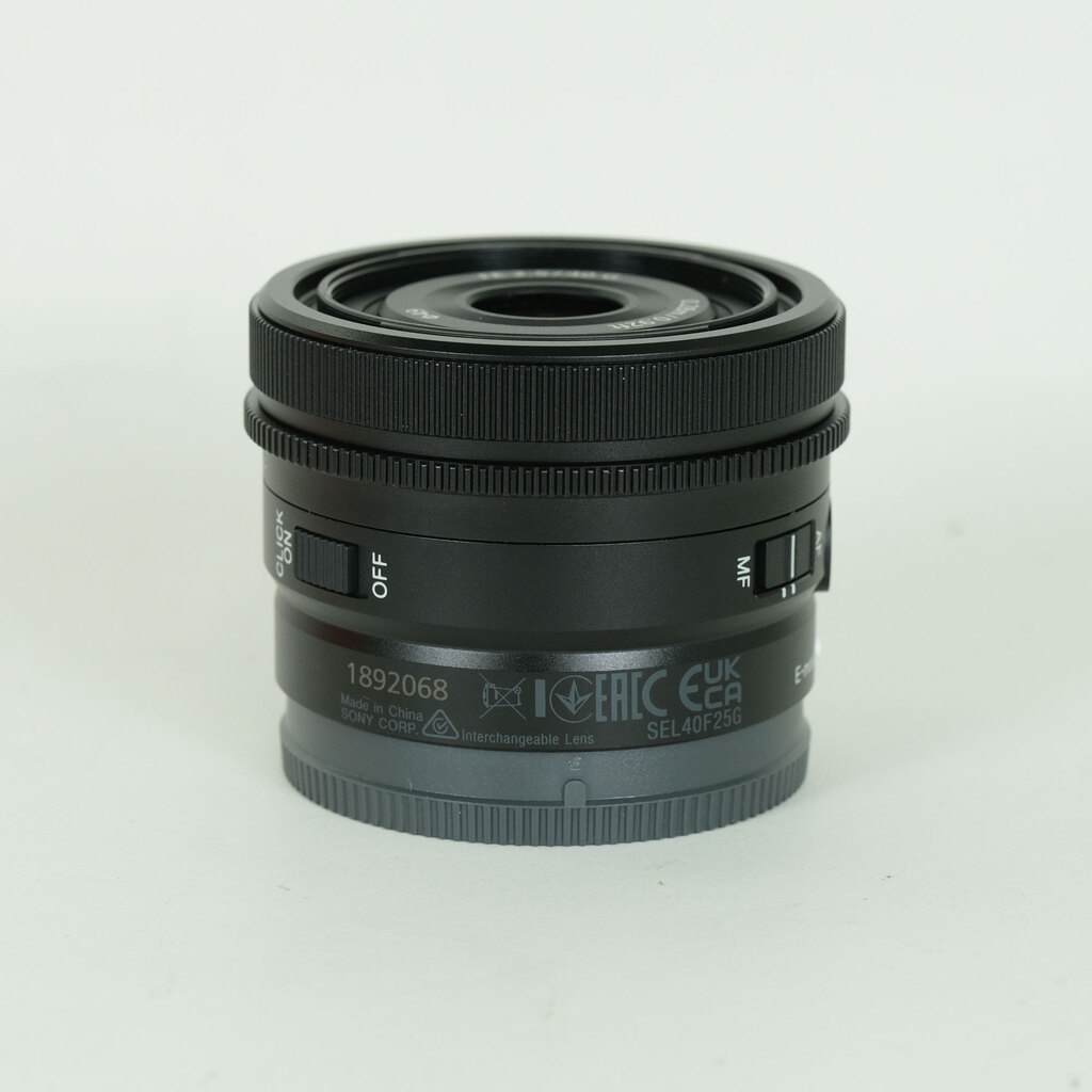 SONY FE 40mm F2.5 G SEL40F25G