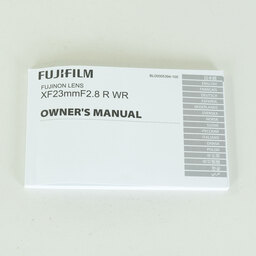 FUJIFILM XF23mmF2.8 R WR FUJIFILM XF23mmF2.8 R WR
