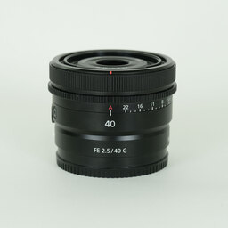 SONY FE 40mm F2.5 G SEL40F25G