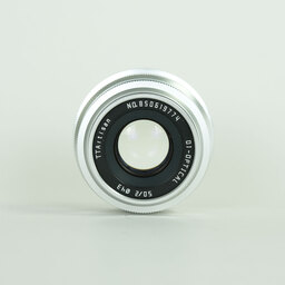 銘匠光学 TTArtisan 50mm F2 (キヤノンRF用) シルバー