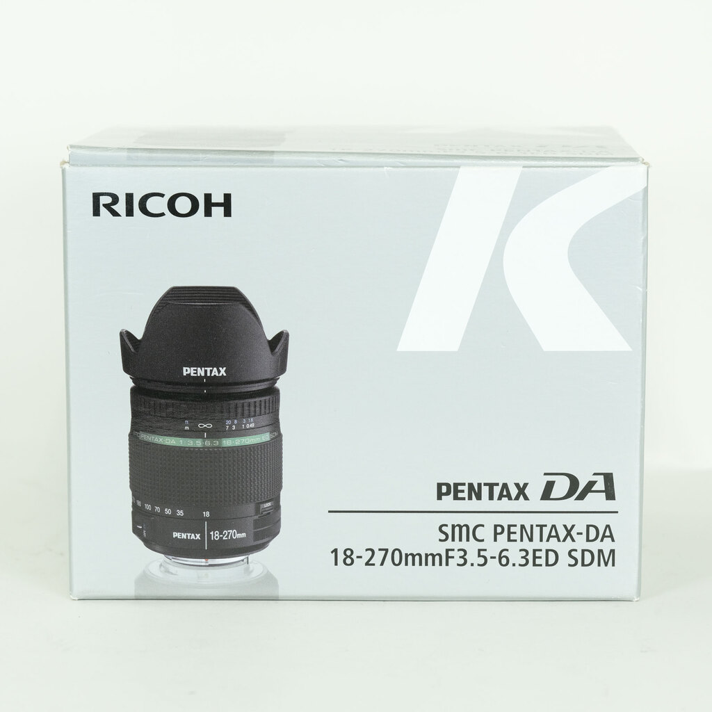 PENTAX smc PENTAX-DA 18-270mmF3.5-6.3ED SDM PENTAX smc PENTAX-DA 18-270mmF3.5-6.3ED SDM