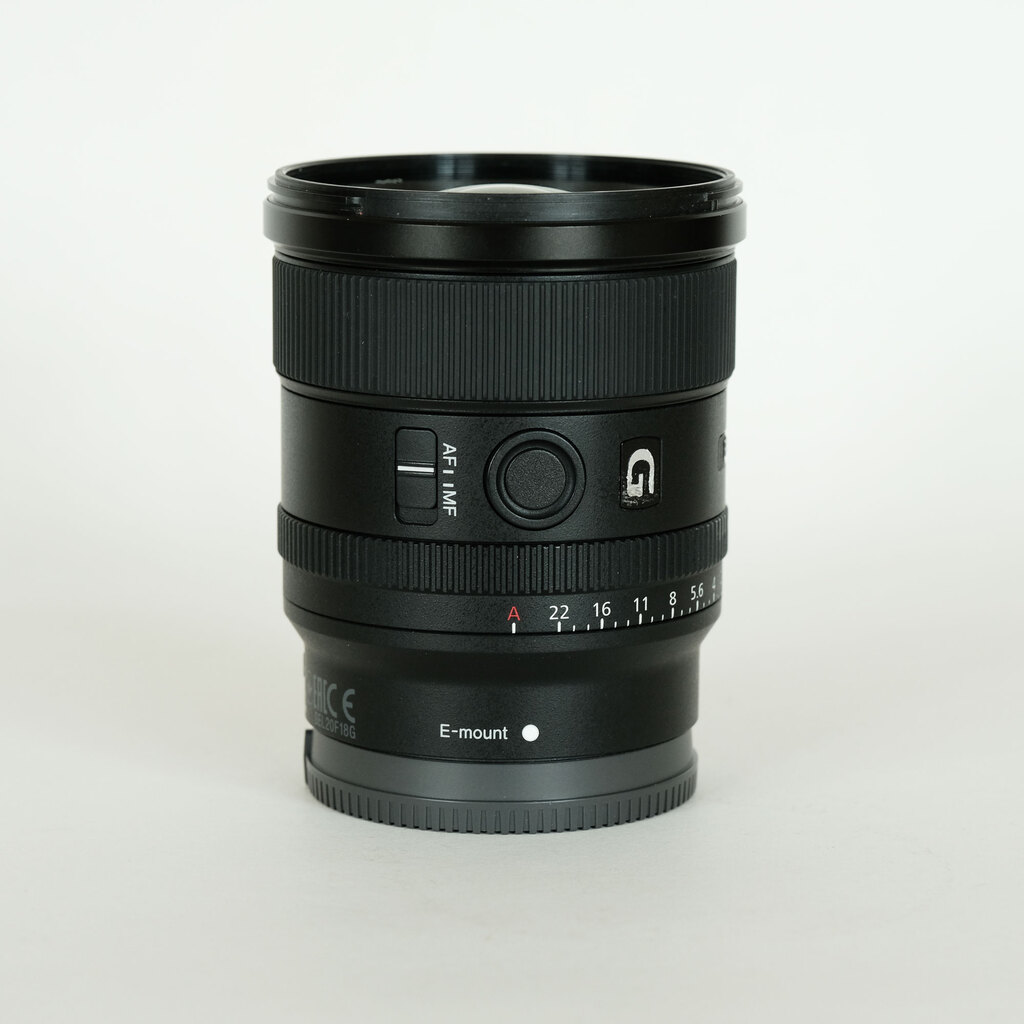 SONY FE 20mm F1.8 G SEL20F18G