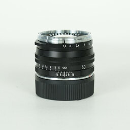 コシナ フォクトレンダー NOKTON Vintage Line 50mm F1.5 Aspherical II VM ブラック MC