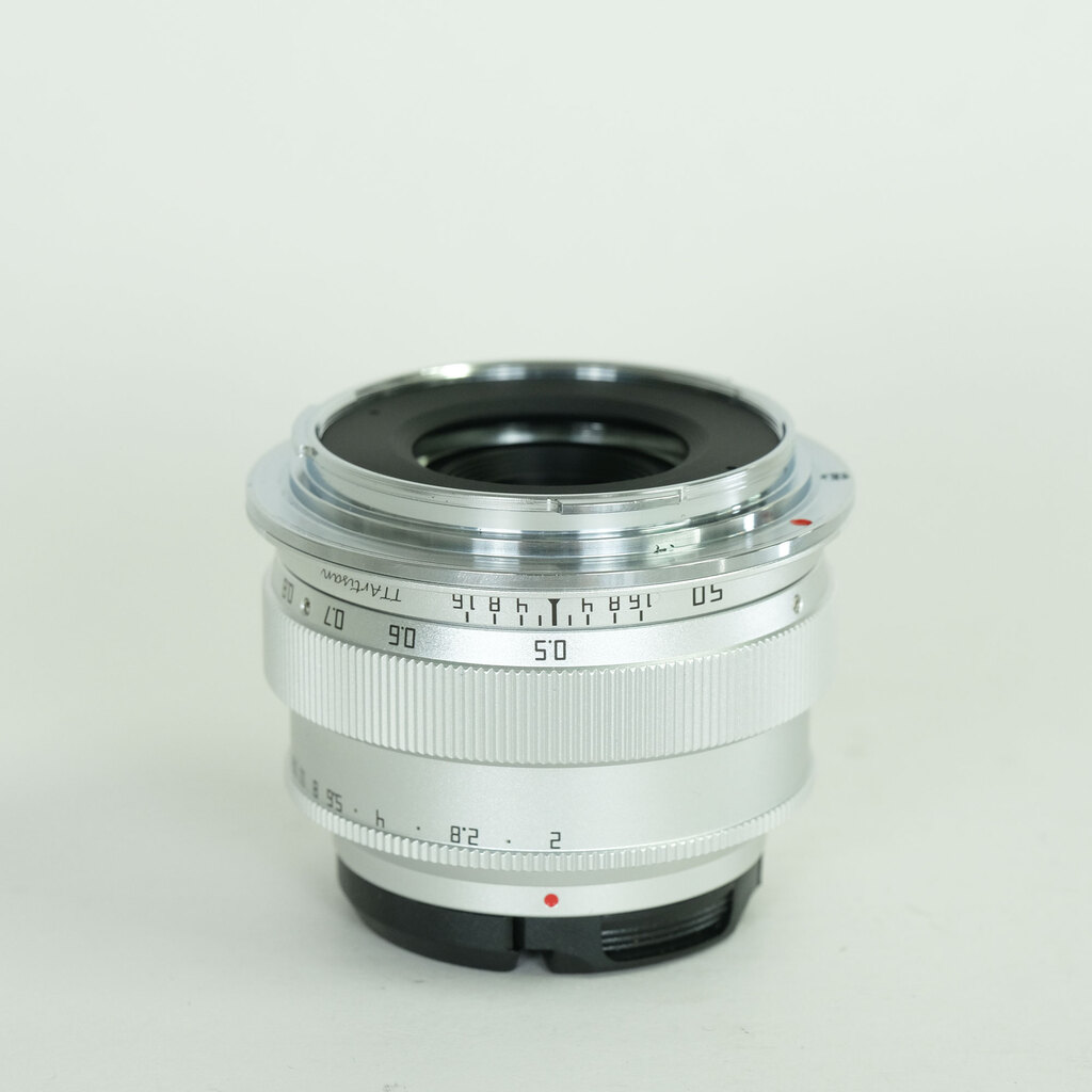 銘匠光学 TTArtisan 50mm F2 (キヤノンRF用) シルバー
