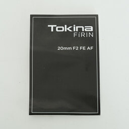 TOKINA FiRIN 20mm F2 FE AF [ソニーE用]