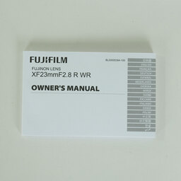 FUJIFILM XF23mmF2.8 R WR