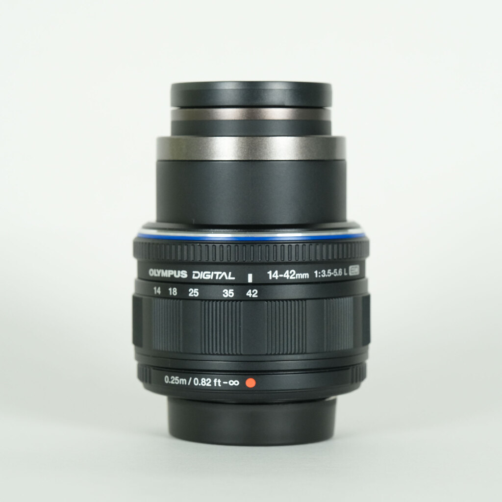 OLYMPUS M.ZUIKO DIGITAL ED 14-42mm F3.5-5.6-L ブラックの出品 | ONE