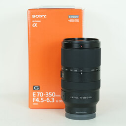 SONY E 70-350mm F4.5-6.3 OSS SEL70350G SONY E 70-350mm F4.5-6.3 OSS SEL70350G