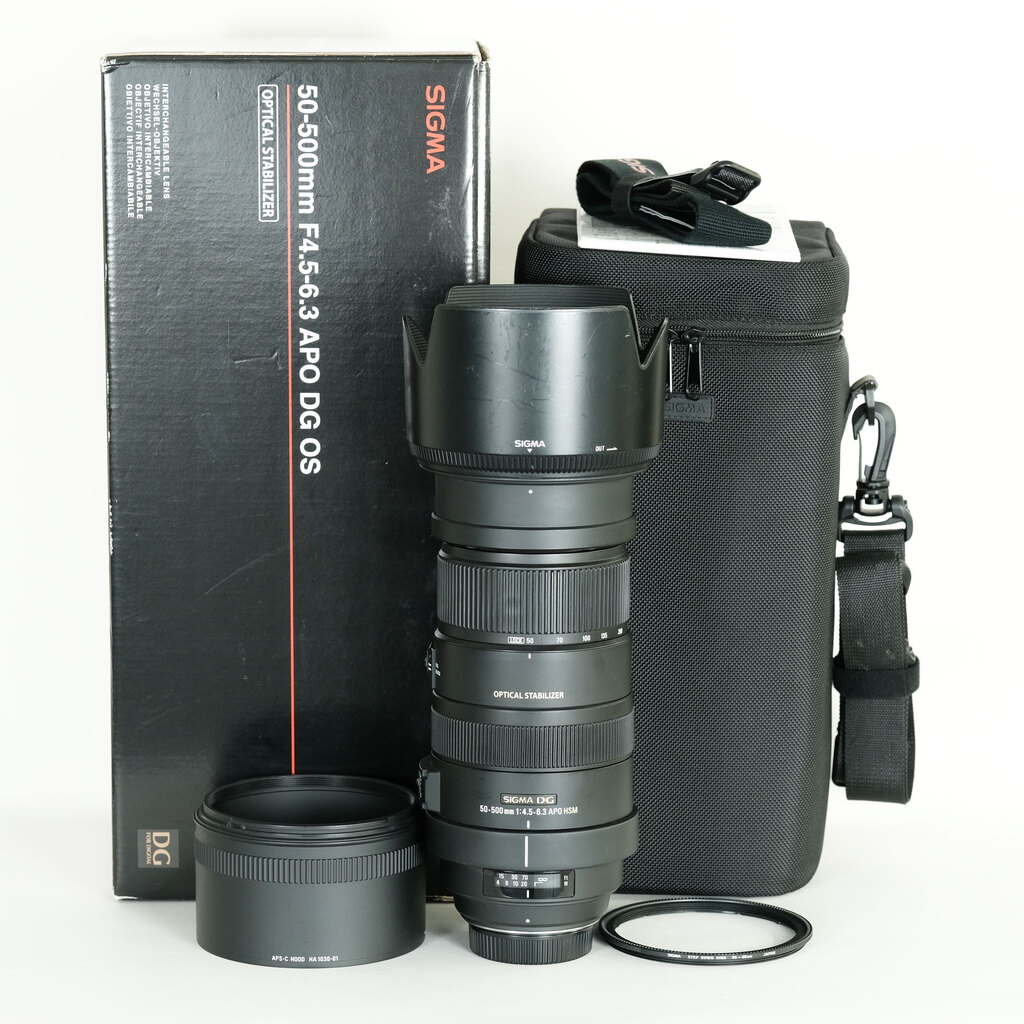 SIGMA APO 50-500mm F4.5-6.3 DG OS HSM [ニコンF用]