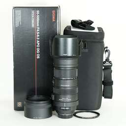 SIGMA APO 50-500mm F4.5-6.3 DG OS HSM [ニコンF用]