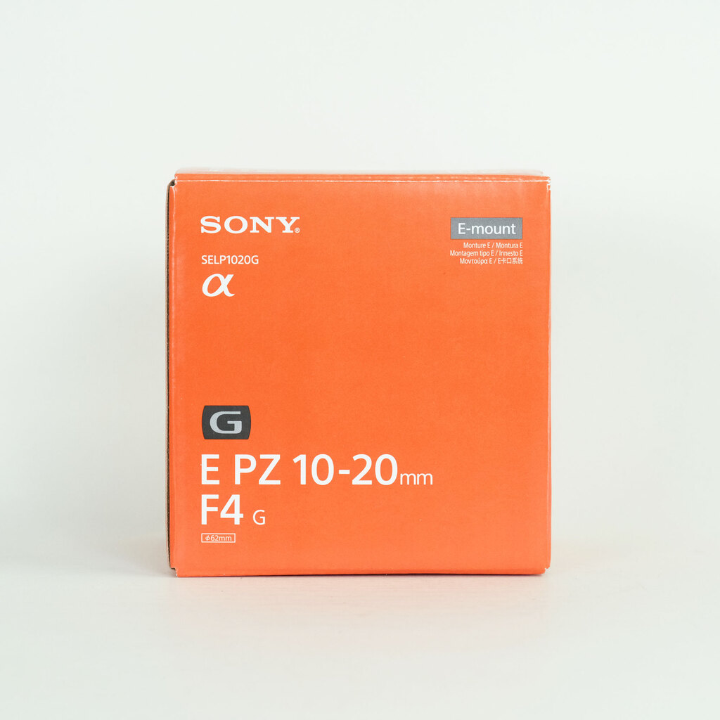 SONY E PZ 10-20mm F4 G SELP1020G