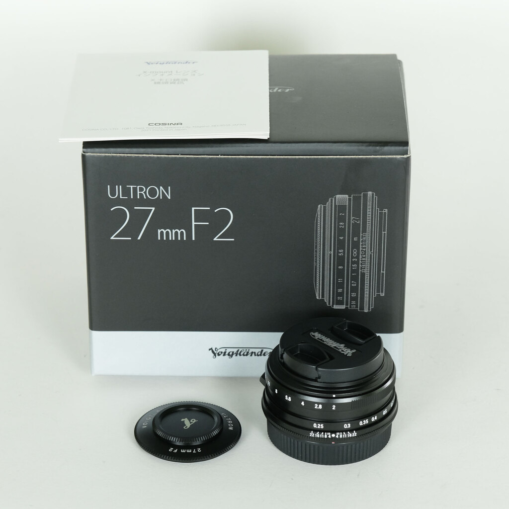 Voigtlander ULTRON 27mm F2［フジフイルムX用］