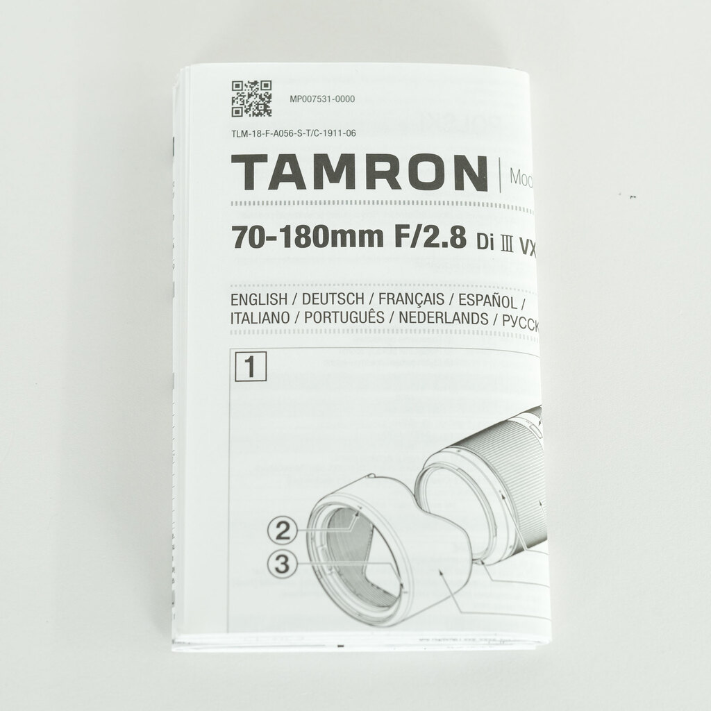 TAMRON 70-180mm F/2.8 Di III VXD (Model A056) [ ソニーE用 ]