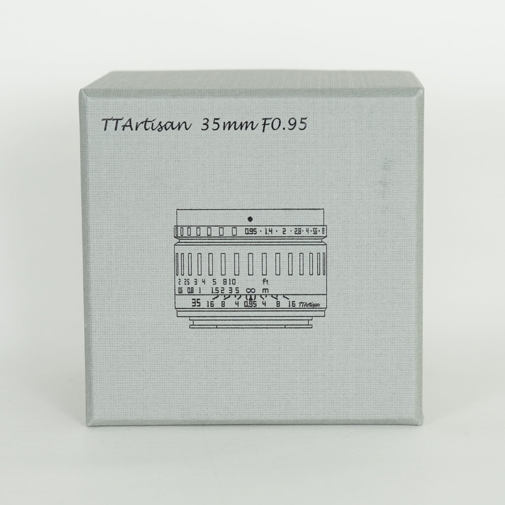 銘匠光学 TTArtisan 35mm F0.95 C (フジフイルムX用) ブラック×シルバー