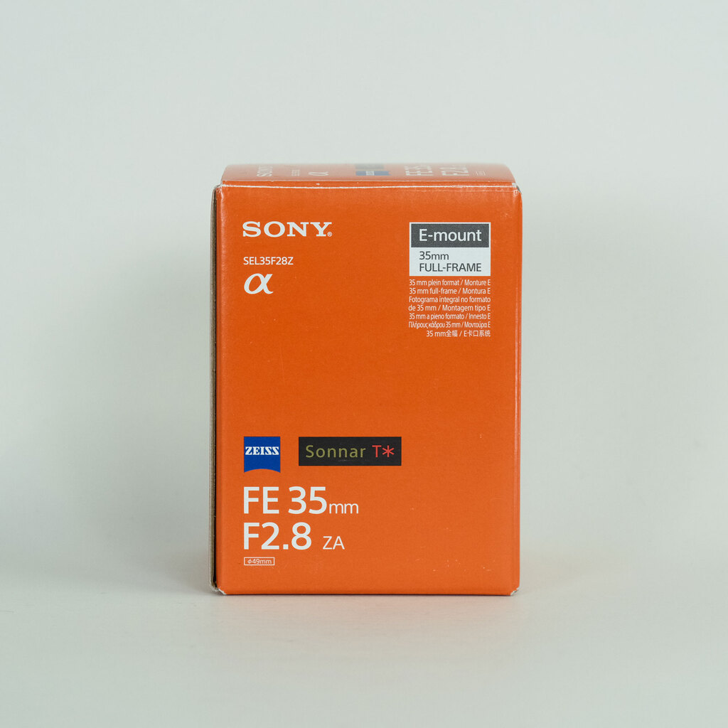 SONY Sonnar T* FE 35mm F2.8 ZA SEL35F28Z