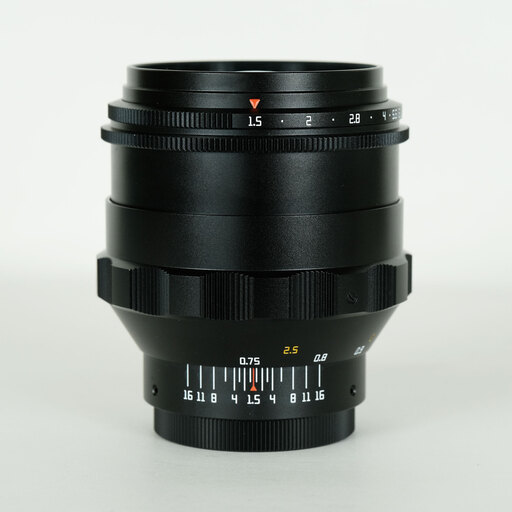 TTArtisan 75mm F1.5 ぐるぐるボケレンズ [M42用]