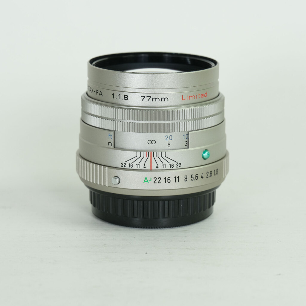 PENTAX HD FA 77mm F1.8 Limited シルバー