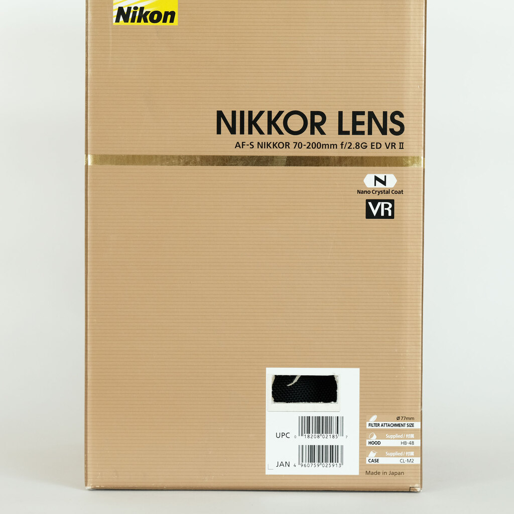Nikkor AF-S 70-200mm f/2.8G ED VR I 元箱 Nikon AF-S NIKKOR 70-200mm F2.8 G ED VR IIの出品 | ONE SCENE（ワン